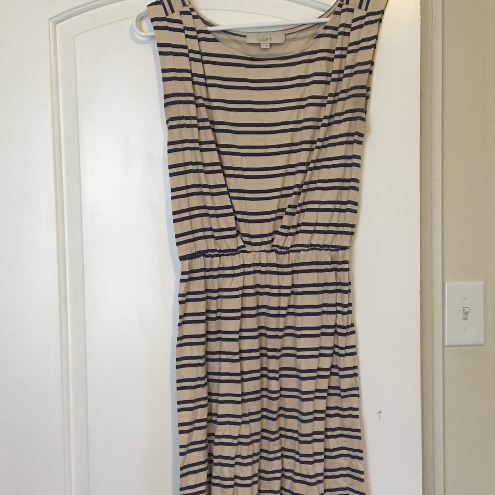 Loft stripped dress